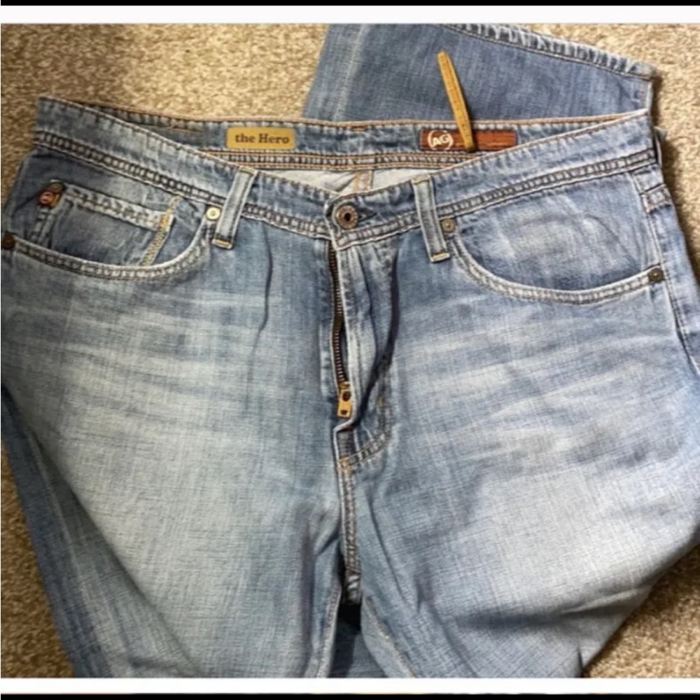 Ag Adriano Goldschmeid hero jeans size 34x34 light wash 🔮HOST PICK 🔮